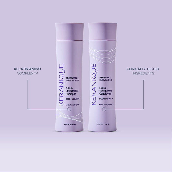 Deep Hydration Follicle Strengthening Shampoo & Conditioner Set