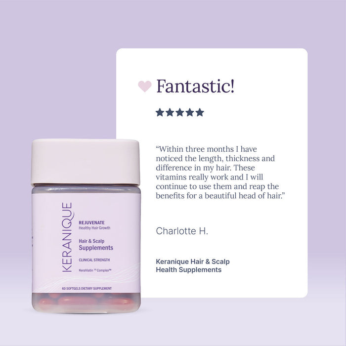 Keranique Hair & Scalp Health Supplements