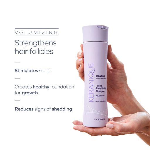 Volumizing Follicle Strengthening Shampoo for Thinning Hair Keranique