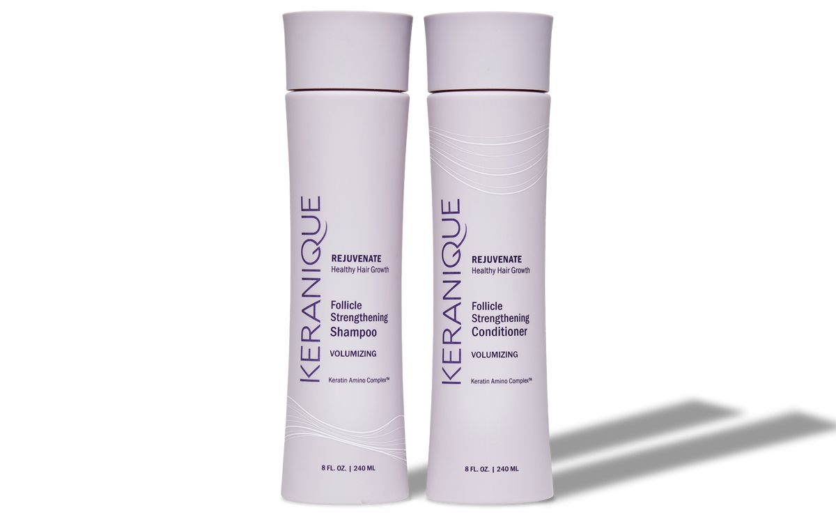 Volumizing Follicle Strengthening Shampoo and Conditioner Set for Thin