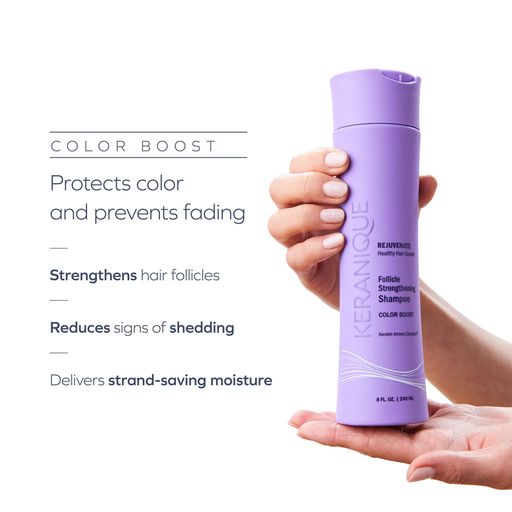 Color Boost Follicle Strengthening Shampoo & Conditioner Set for Color-Treated Hair