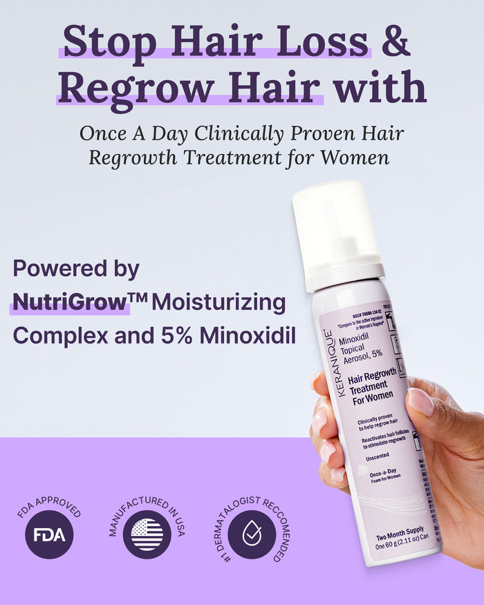 Hair Regrowth Treatment Foam FDA Approved