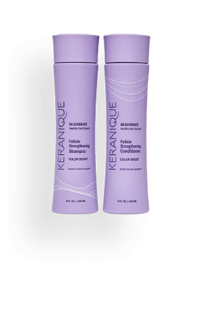 Color Boost Follicle Strengthening Shampoo & Conditioner Set for Color-Treated Hair